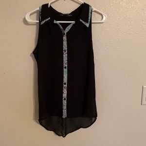 Maurices Button Down Flowy Top